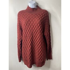 Knox Rose Womens 3D Chunky Knit Sweater Size Medium Christmas Holidays New Years